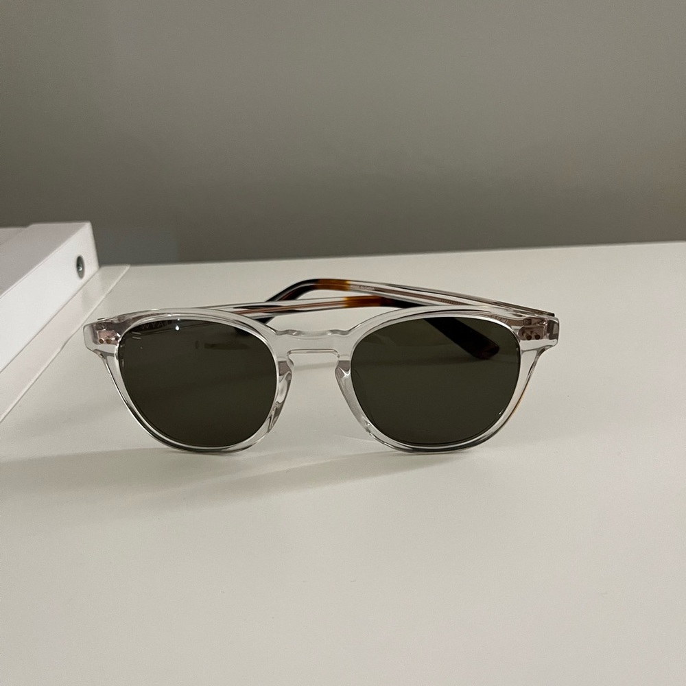 Stylish Clear Frame Sunglasses - image 4